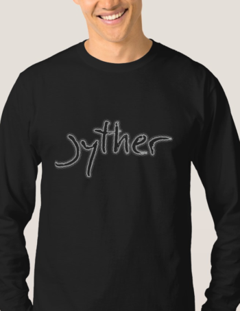 Jyther dot screen long sleeve T-Shirt