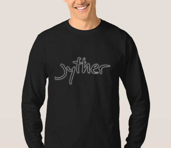 Jyther dot screen long sleeve T-Shirt